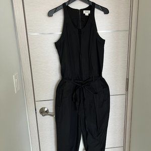 Helmut Lang Black Sleeveless Jumpsuit